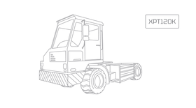 Портовый тягач XCMG XPT120К