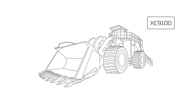 Фронтальный погрузчик XCMG XC9100