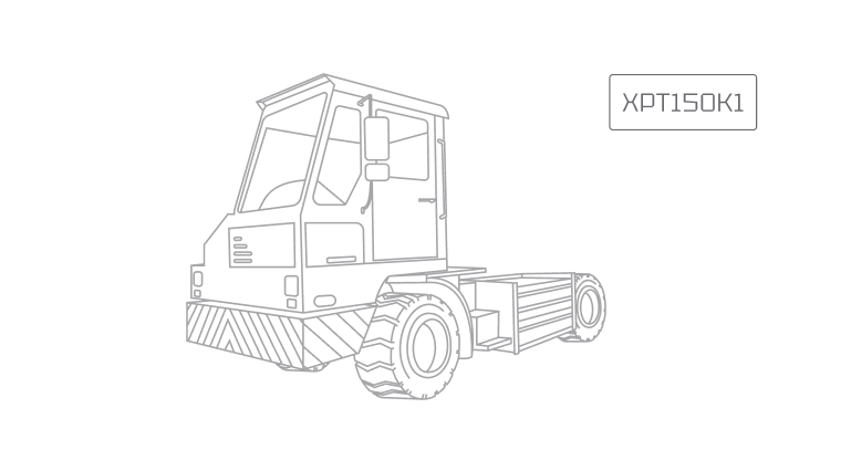 Портовый тягач XCMG XPT150К1