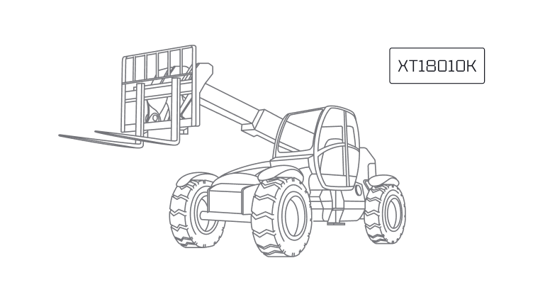 Телескопический погрузчик XCMG XT18010K